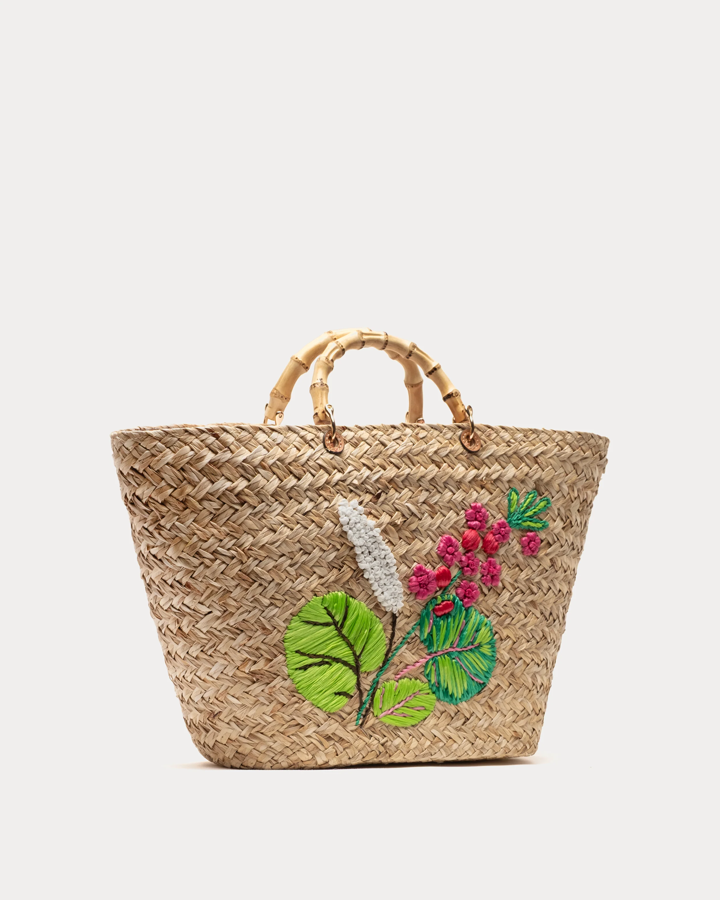 The Colony Hotel Embroidered Tote - Natural - Image 4