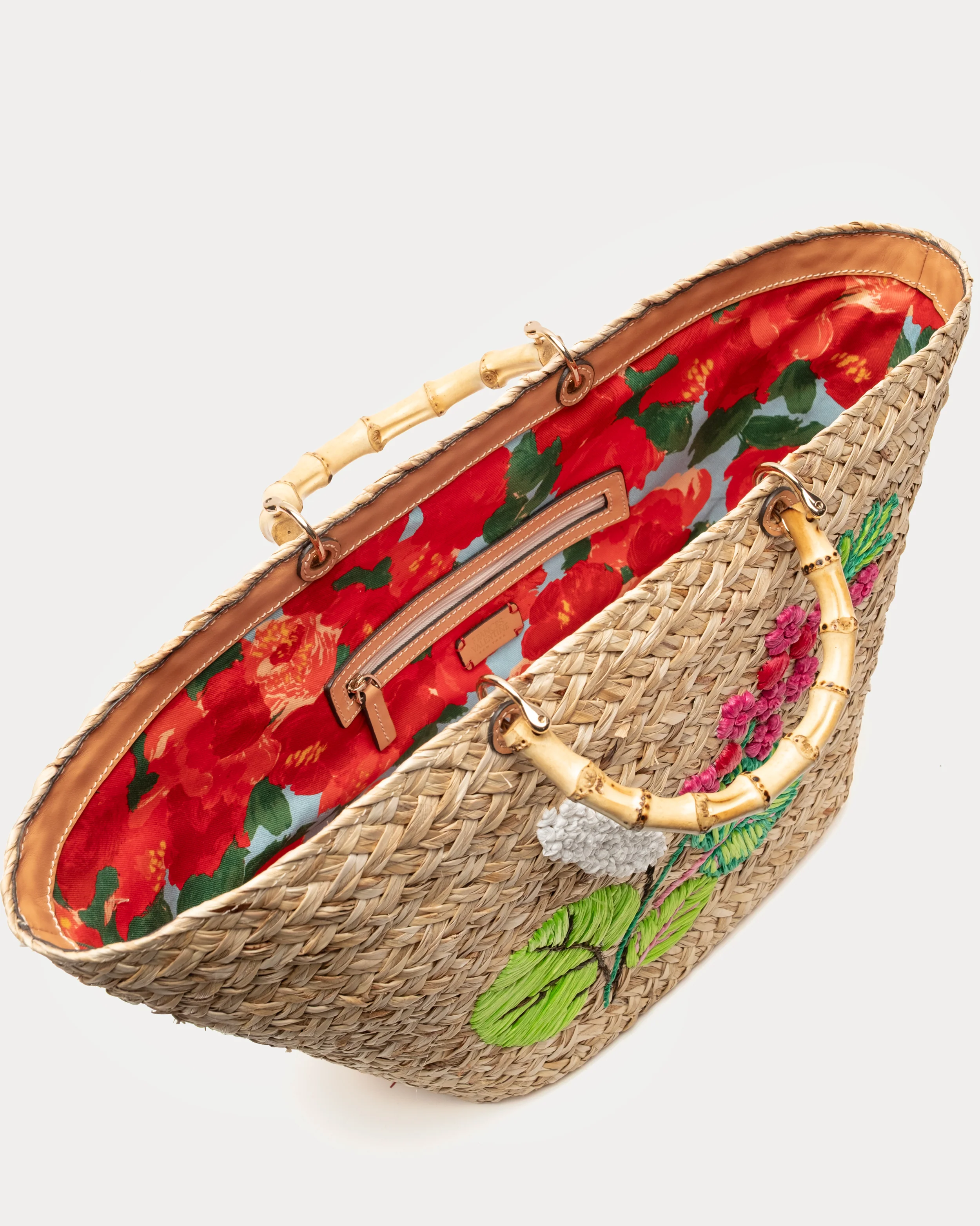 The Colony Hotel Embroidered Tote - Natural - Image 6