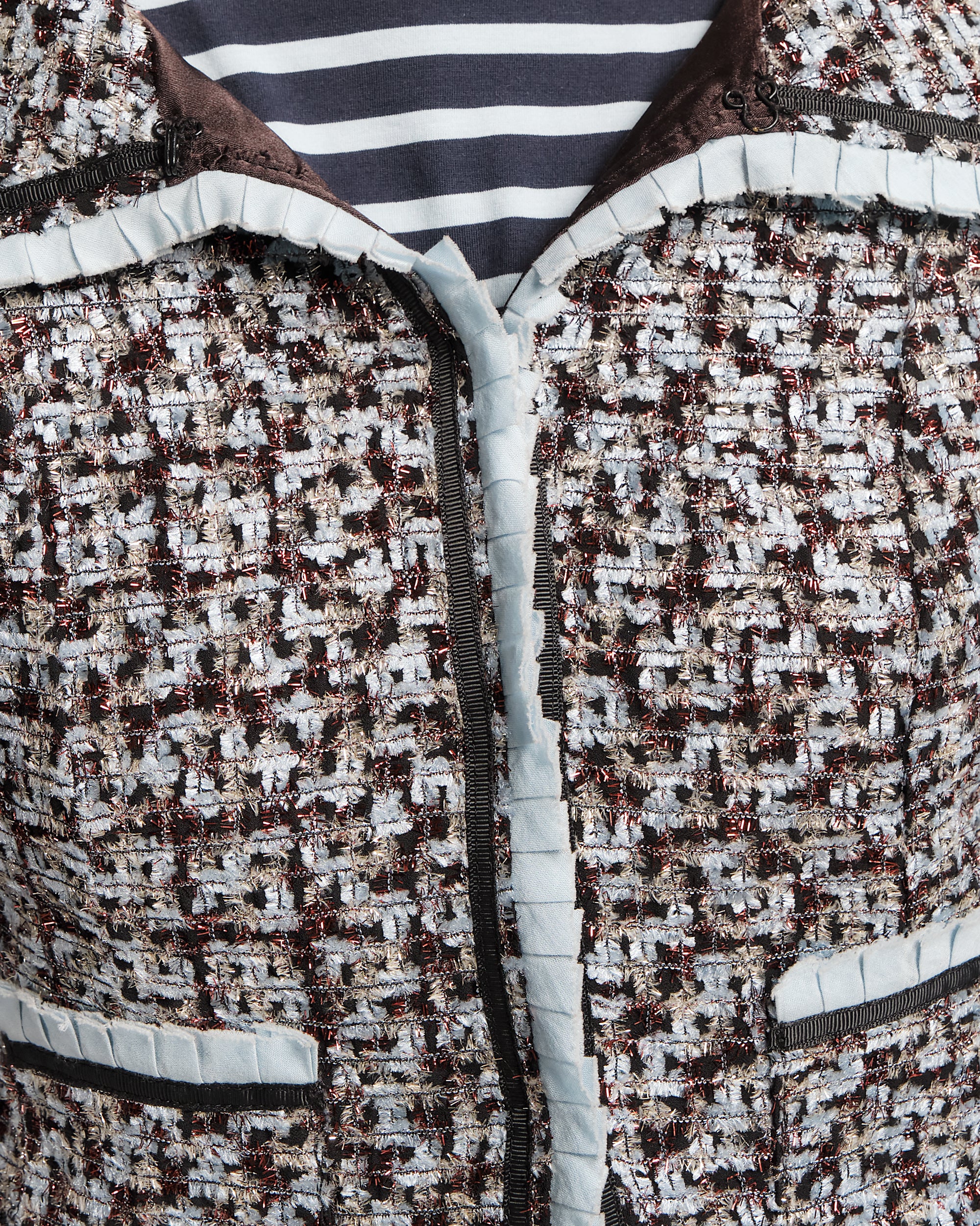 Jessie Jacket - Deco Tweed Blue - Image 4