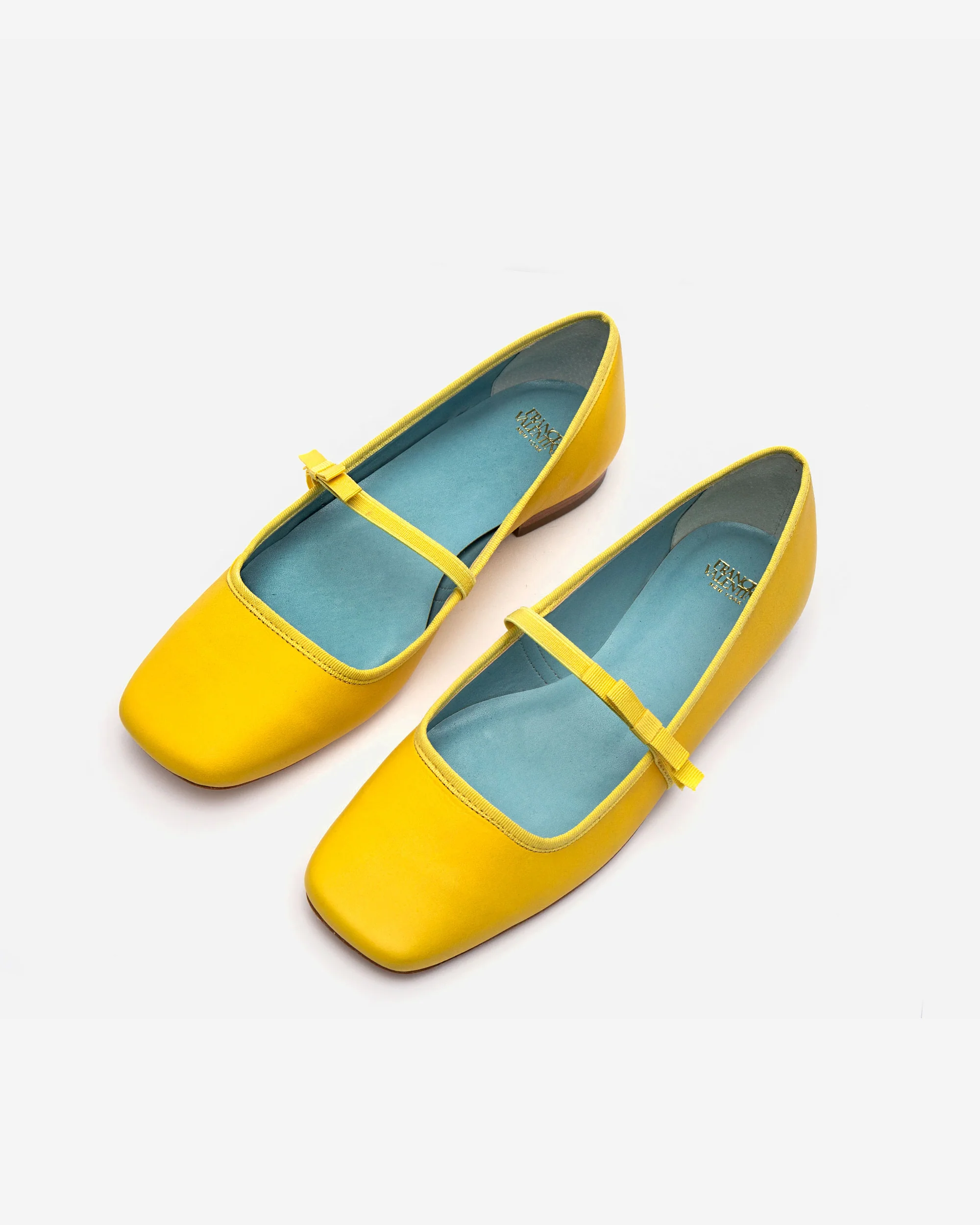 Jude Mary Jane Flat - Leather Canary - Image 3