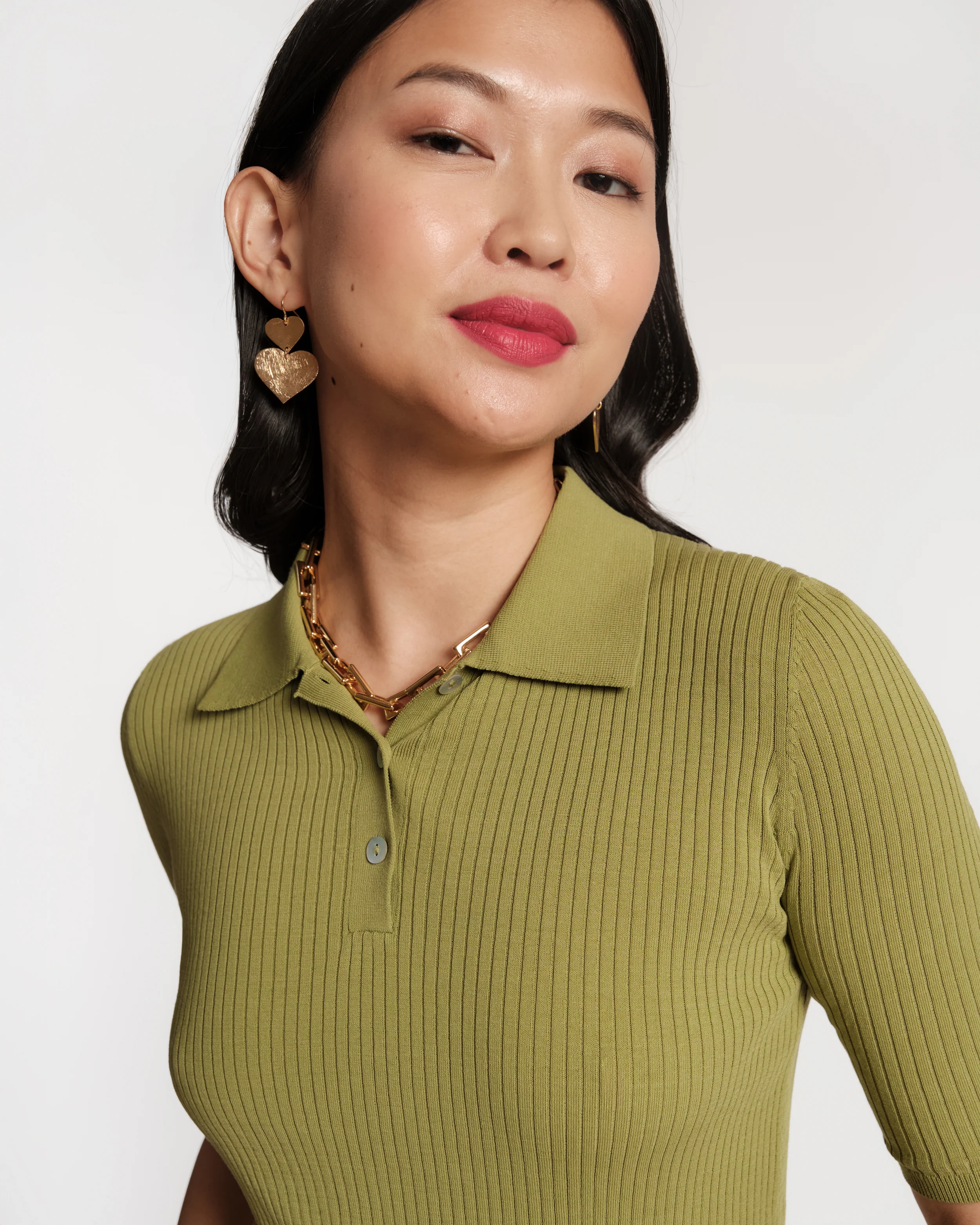 Krissy Polo -  Green - Image 4