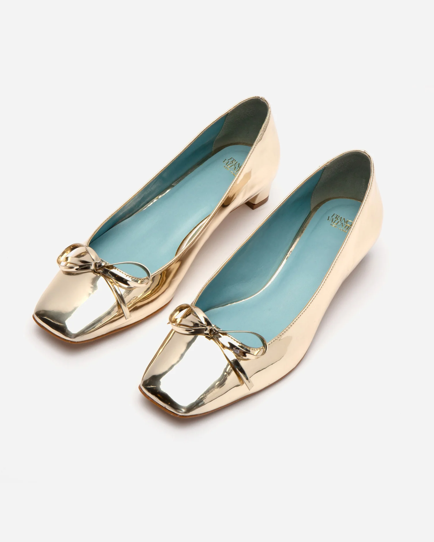 Mary Mini Block Heel - Vegan Platino - Image 4