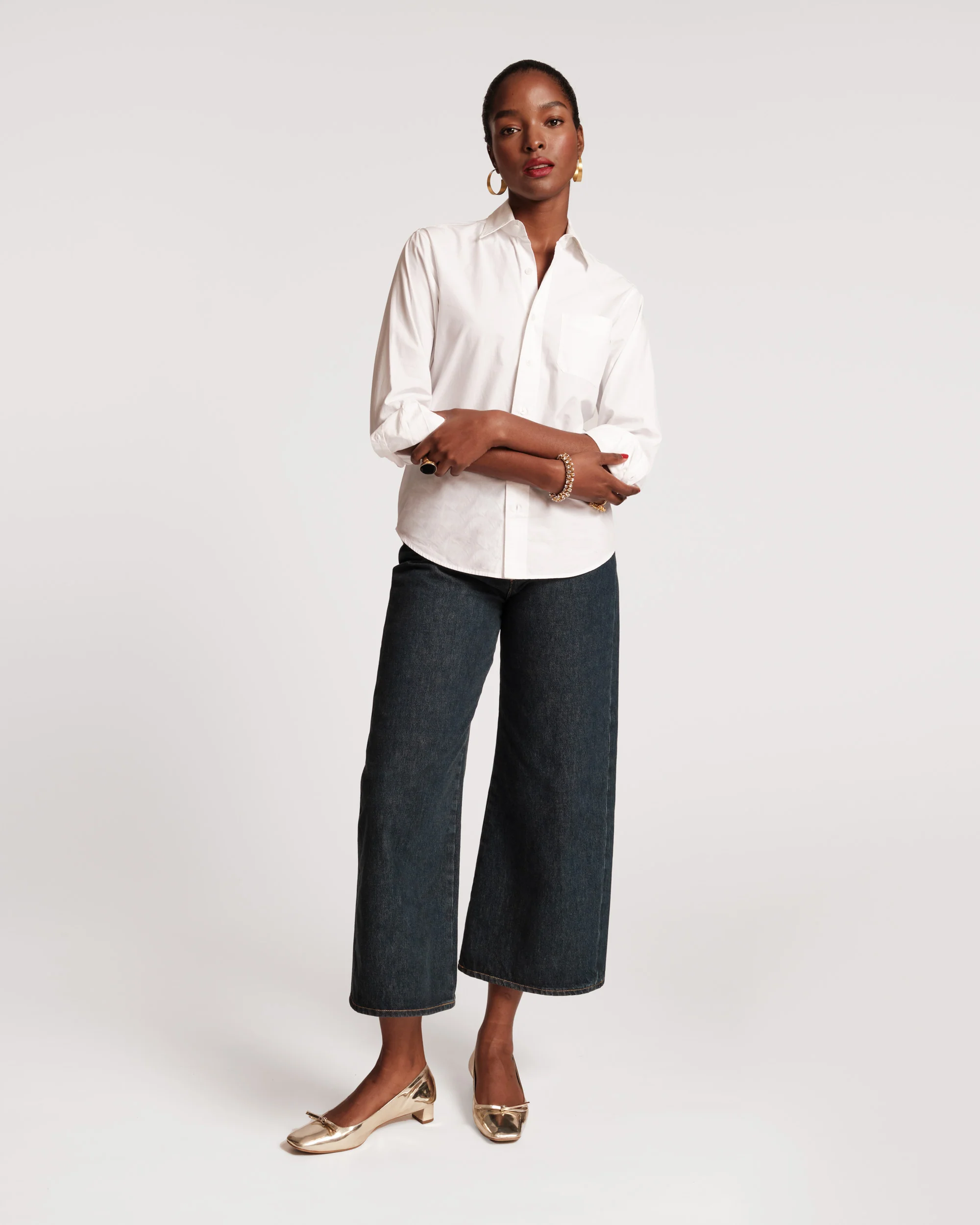 Perfect Button Down - White - Image 4