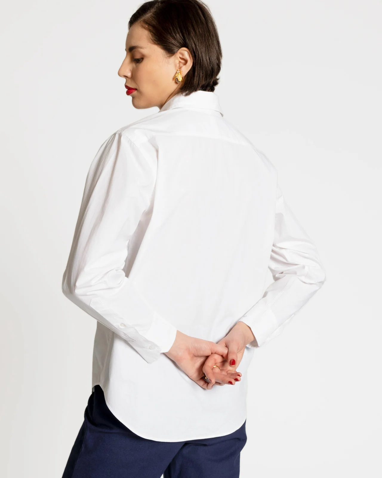 Perfect Button Down - White - Image 6