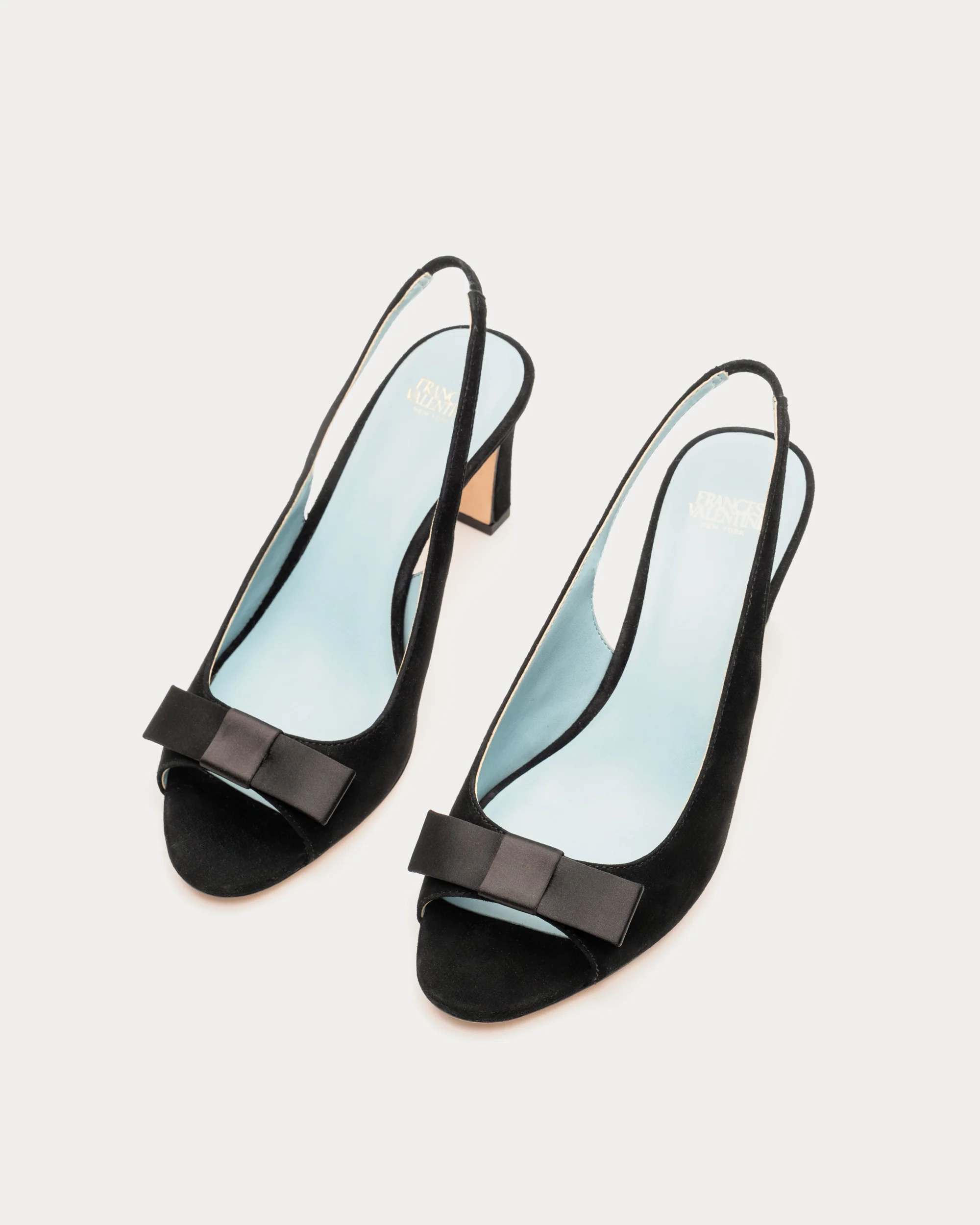 Reese Bow Slingback Heel - Black - Image 4