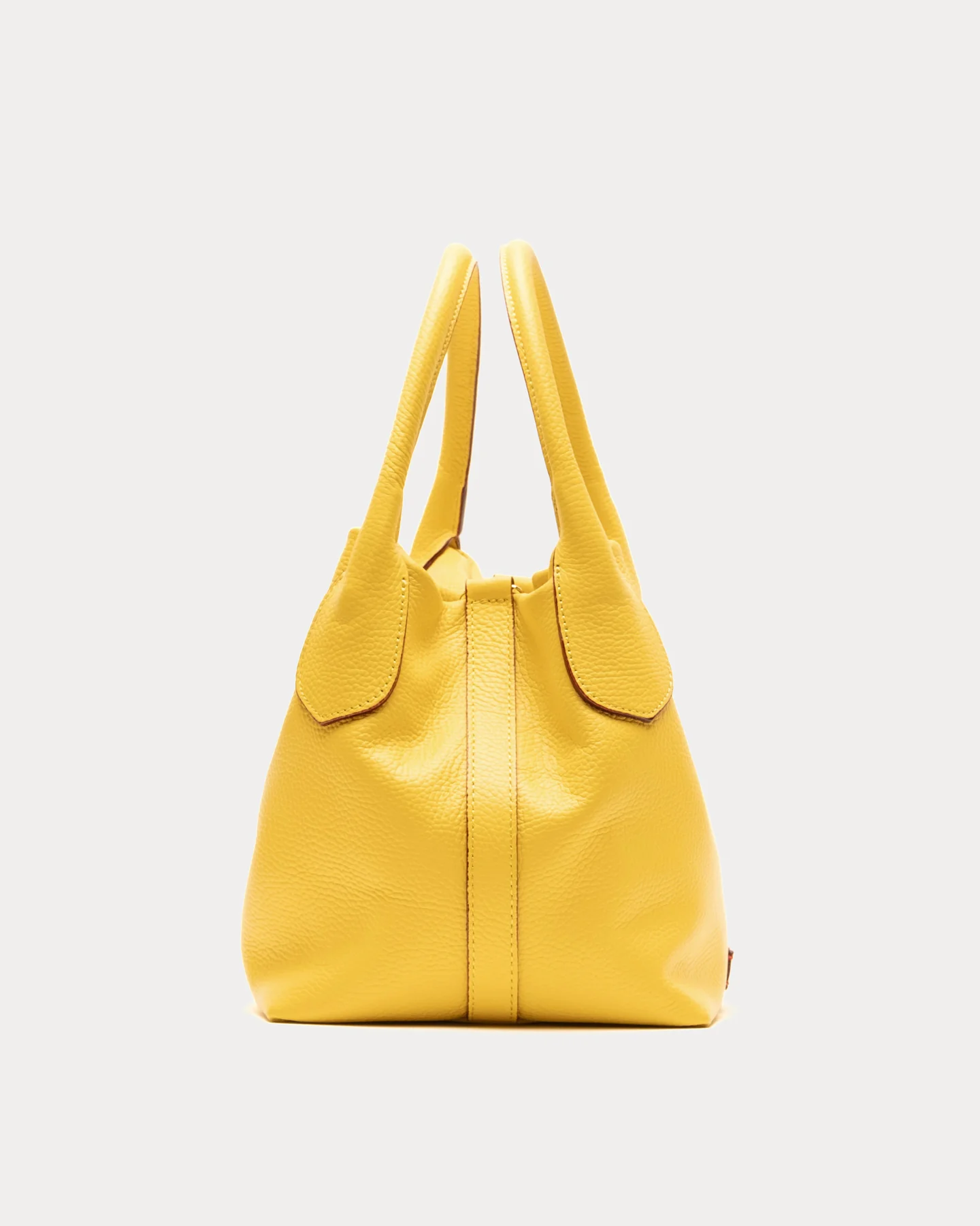 Mini Sweet Pea - Tumbled Leather Yellow - Image 5