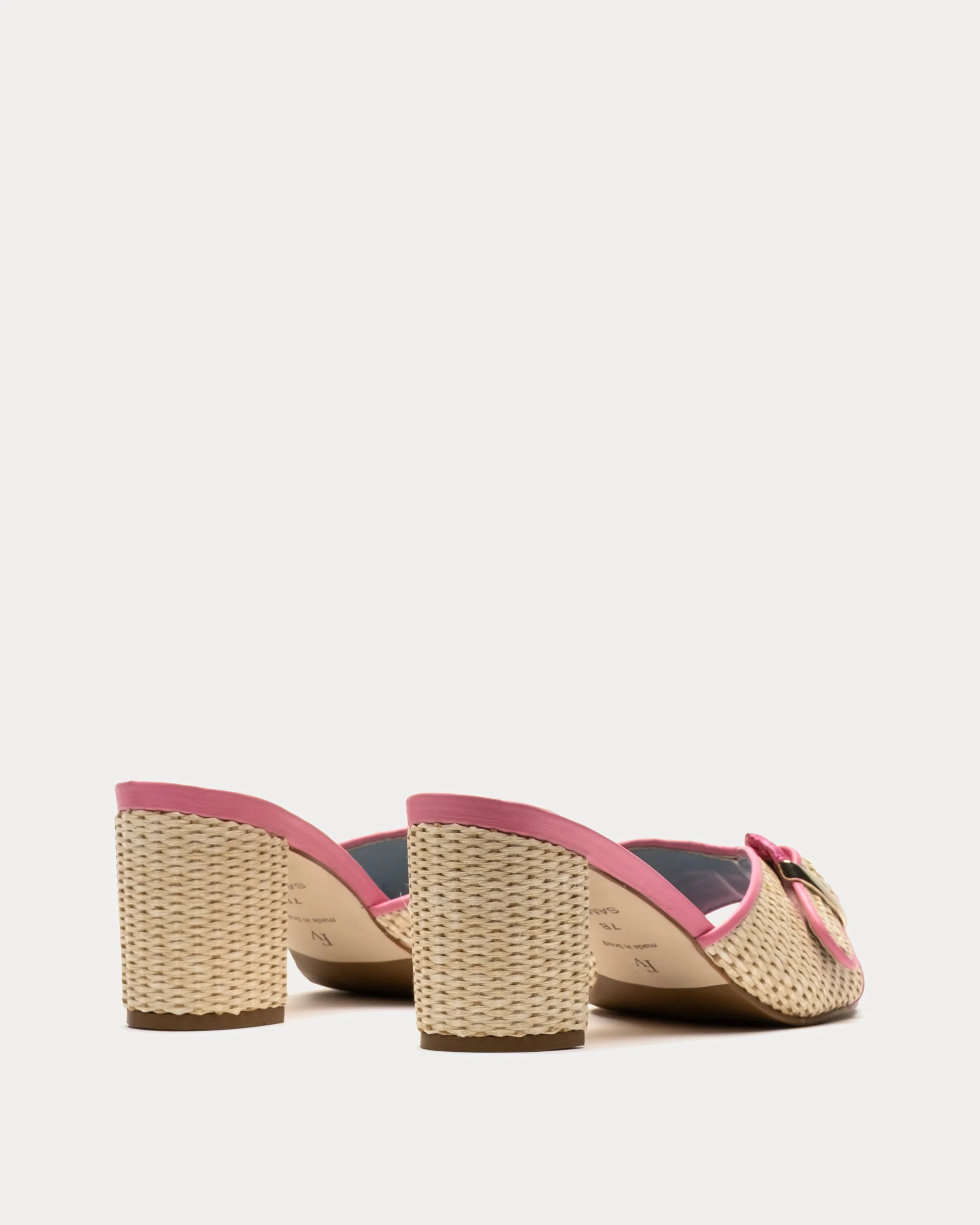 Taylor Buckle Heel - Pink - Image 4