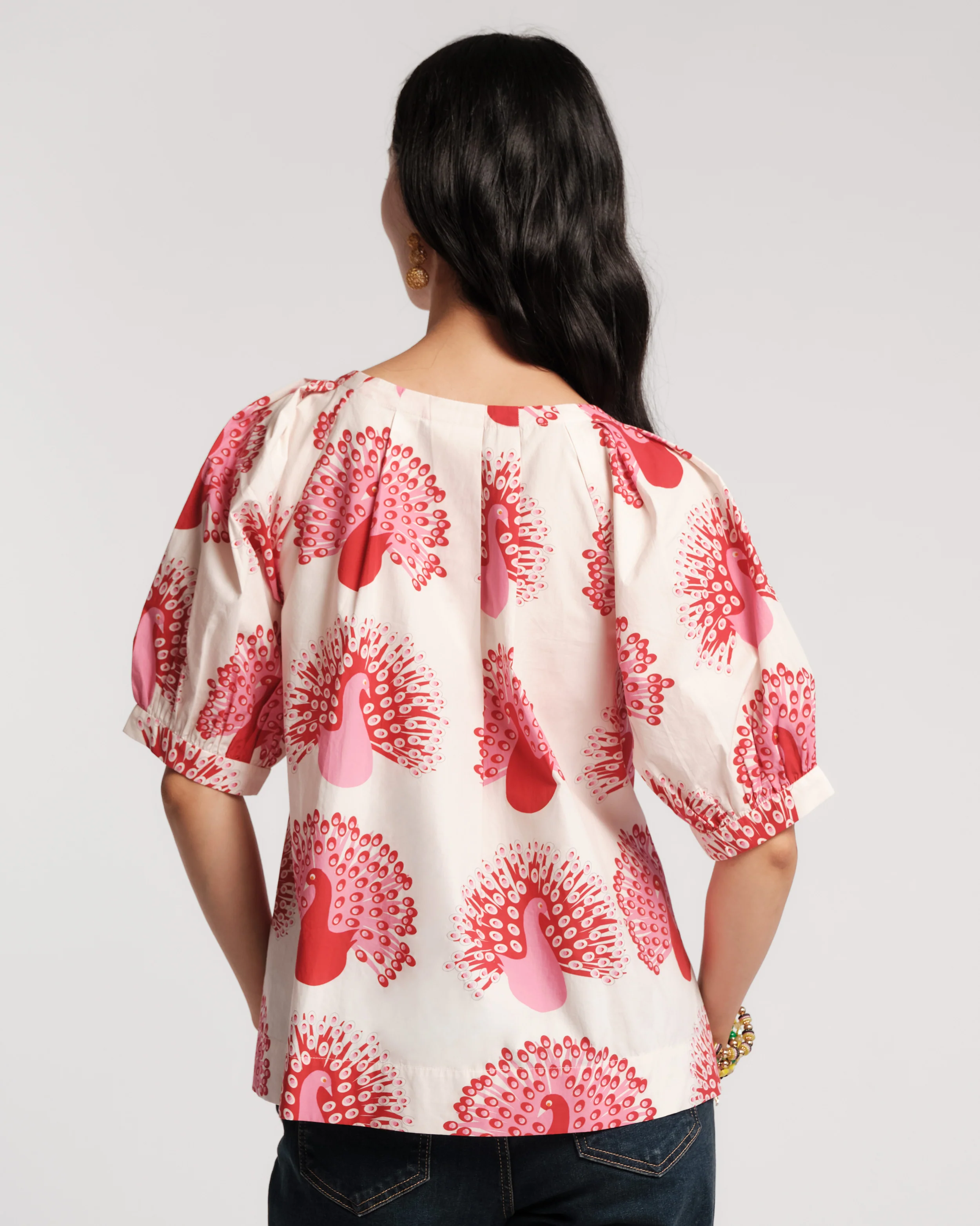 Zonda Top - Oyster Peacock - Image 4